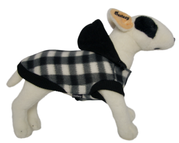Hondenjasje Fleece Chess black bij AnimalWebshop