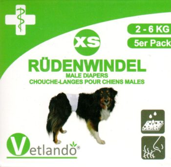 Luiers voor reuen voor honden detail vetlando Petlando Hondenpenning.net Hetdier.nl Animalwebshop